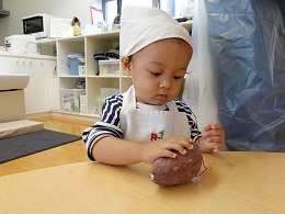 食育クッキングサツマイモ (15)